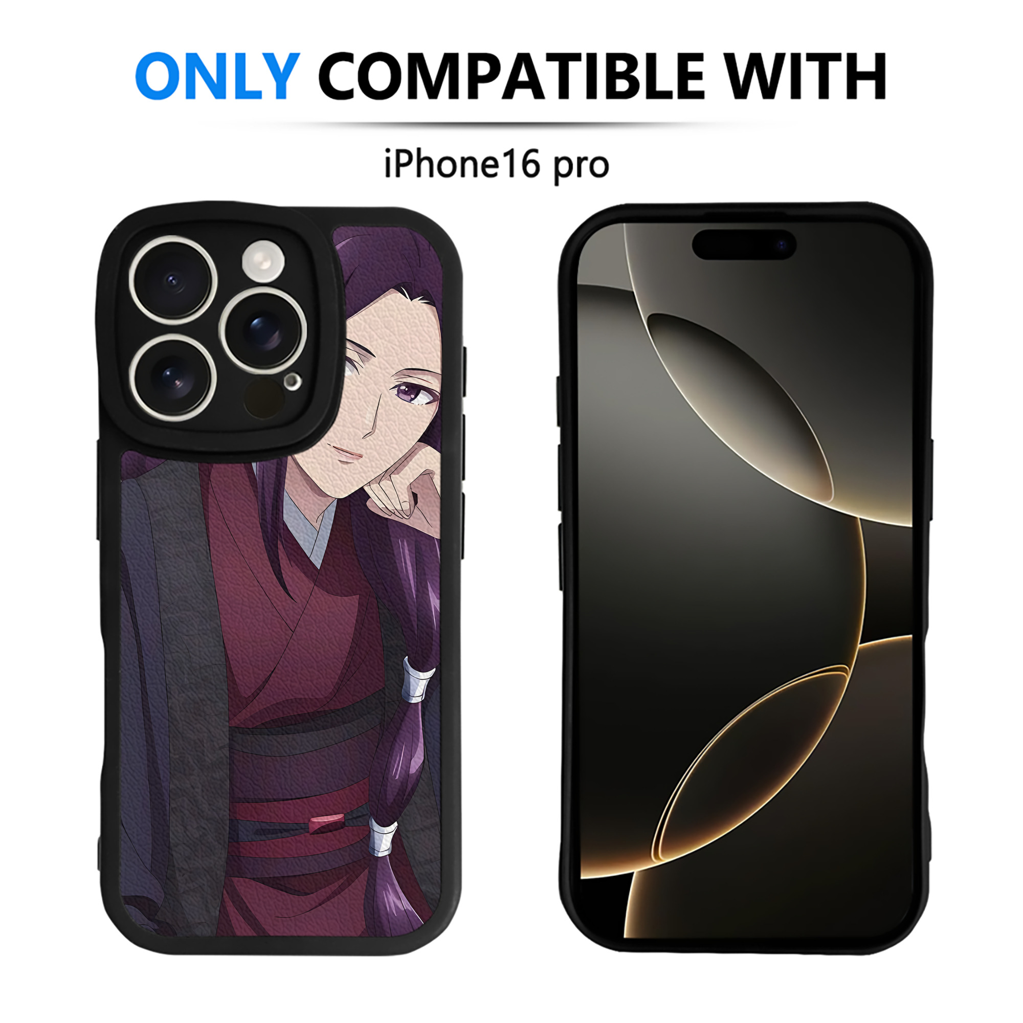 薬屋のひとりごと The Apothecary Diaries 【iPhone 16シリーズ対応】シリコンスマホケース（レザー調） 材質：シリコン